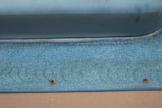 1988 C4 Corvette Pair (2) Med Blue (212) Door Panels W/Handles