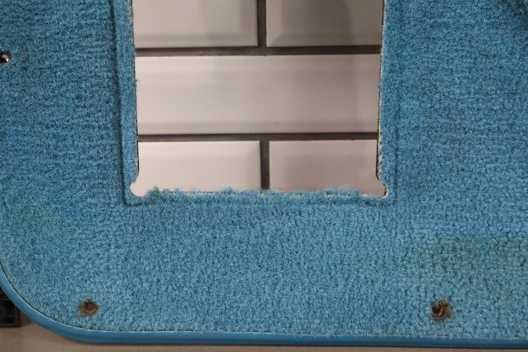 1988 C4 Corvette Pair (2) Med Blue (212) Door Panels W/Handles