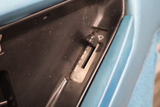 1988 C4 Corvette Pair (2) Med Blue (212) Door Panels W/Handles