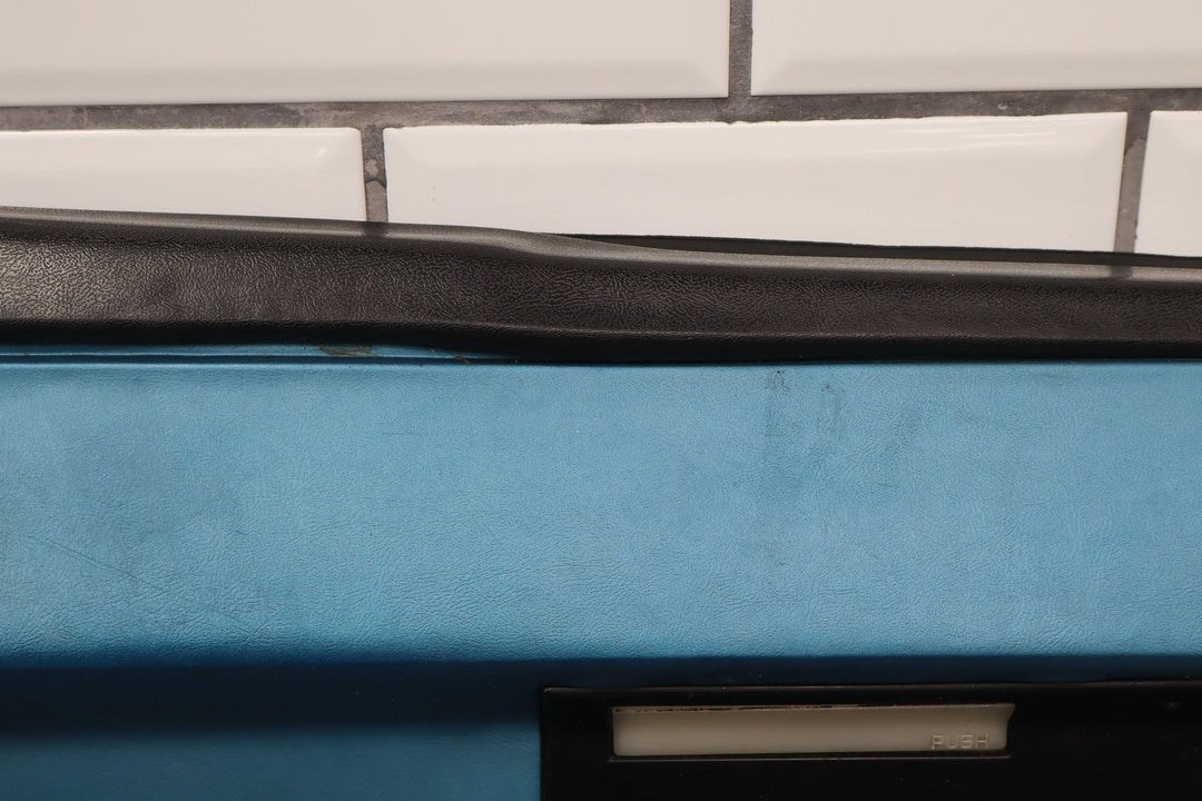 1988 C4 Corvette Pair (2) Med Blue (212) Door Panels W/Handles