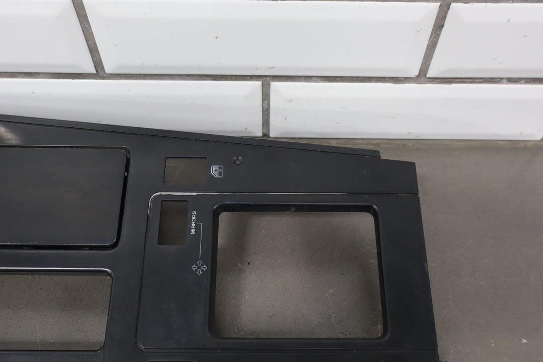 1988 C4 Corvette Upper Console Shifter Trim W/Cupholder