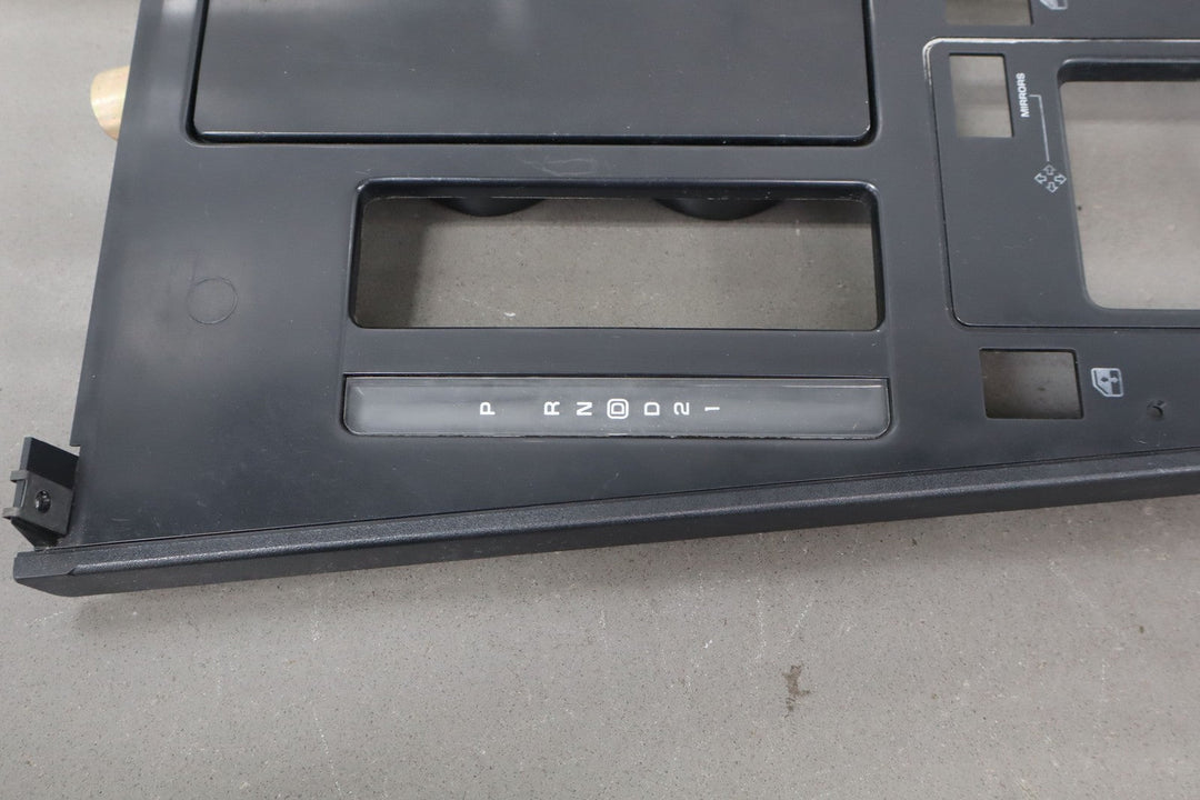 1988 C4 Corvette Upper Console Shifter Trim W/Cupholder
