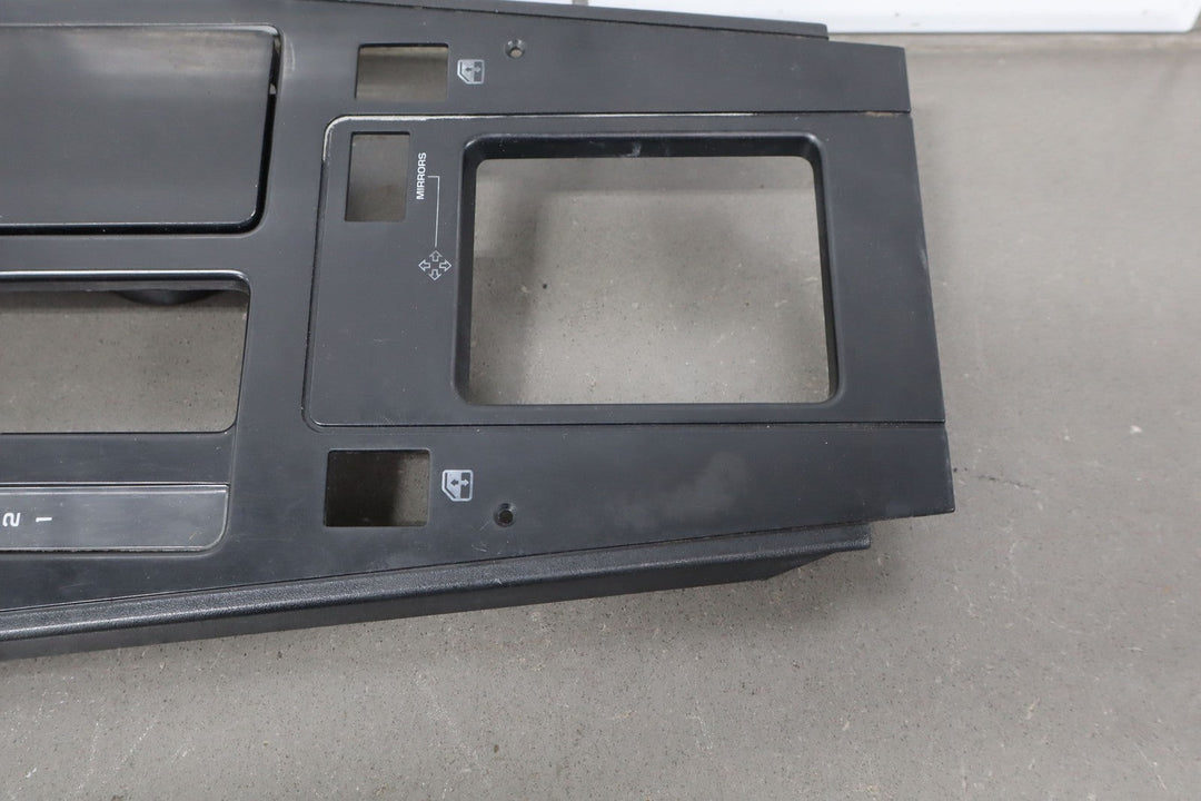 1988 C4 Corvette Upper Console Shifter Trim W/Cupholder