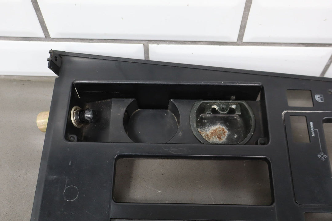 1988 C4 Corvette Upper Console Shifter Trim W/Cupholder