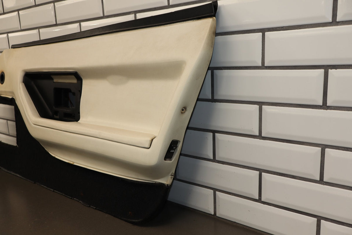 1988 Chevrolet Corvette 35th Anniversary Edition Right Door Trim Panel White
