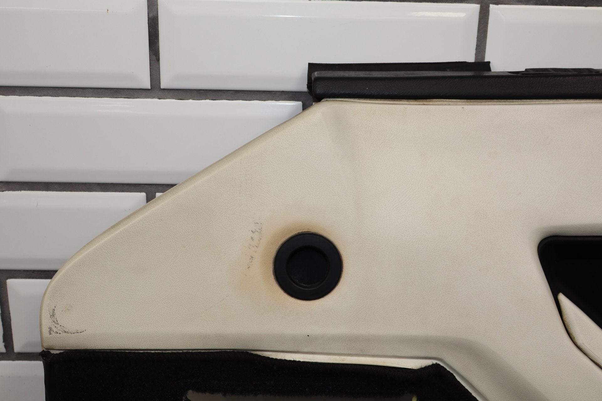 1988 Chevrolet Corvette 35th Anniversary Edition Right Door Trim Panel White