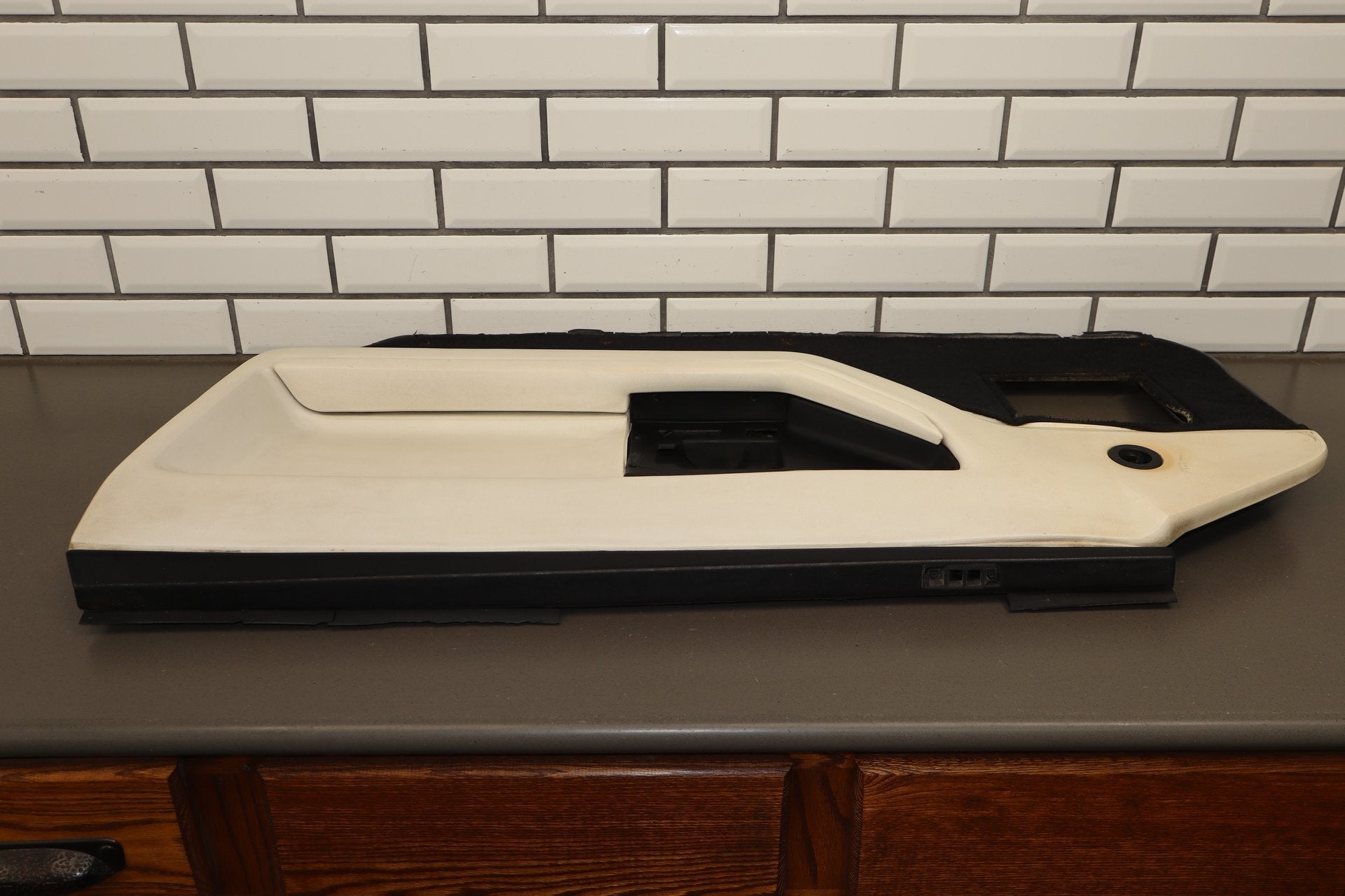 1988 Chevrolet Corvette 35th Anniversary Edition Right Door Trim Panel White