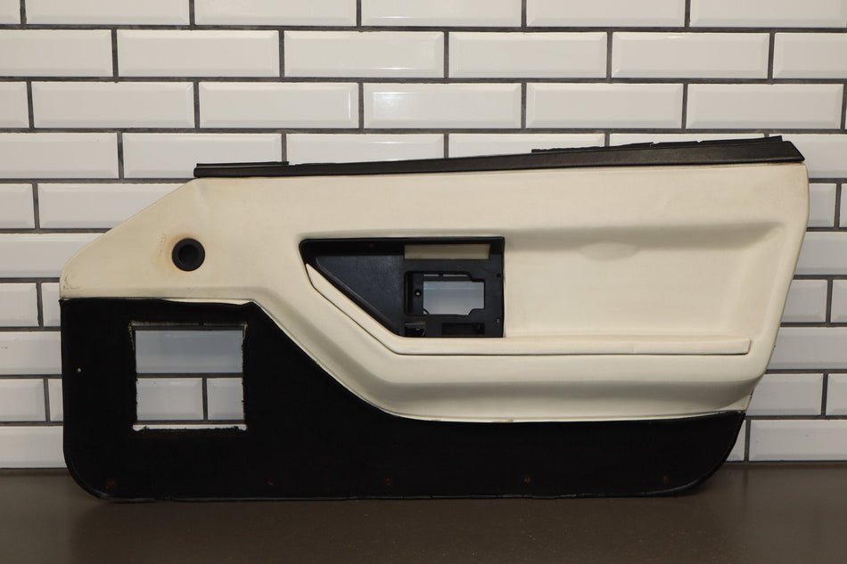1988 Chevrolet Corvette 35th Anniversary Edition Right Door Trim Panel White