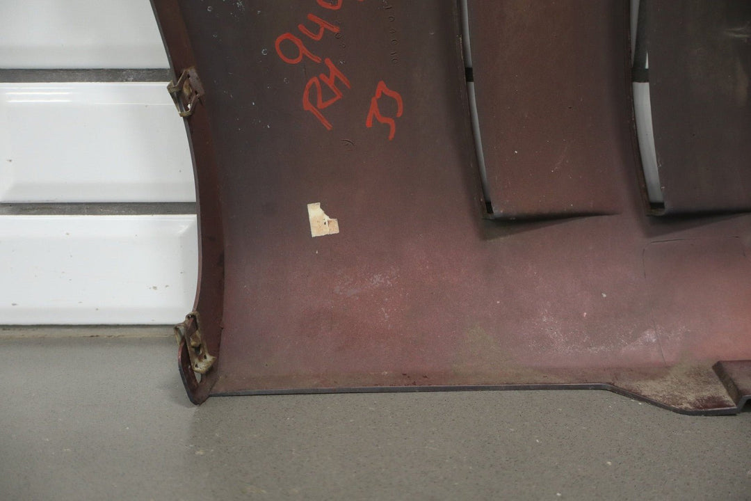 1988 Chevrolet Corvette C4 Right Fender Dark Red