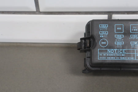 1988 Toyota Corolla Sport GTS E80 1.6L Engine Fuse Box