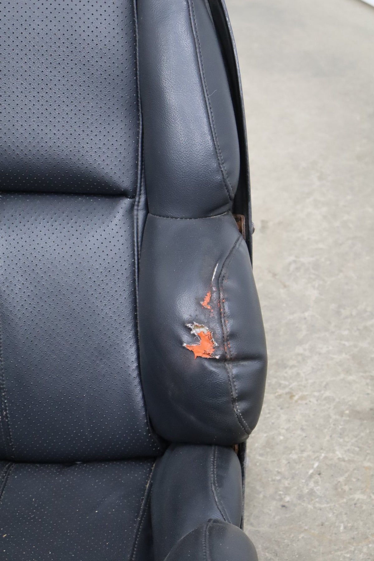 1989-1993 Chevrolet Corvette C4 Power Black Leather Seats Set | See Notes