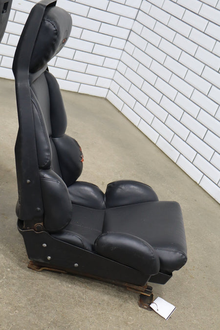 1989-1993 Chevrolet Corvette C4 Power Black Leather Seats Set | See Notes