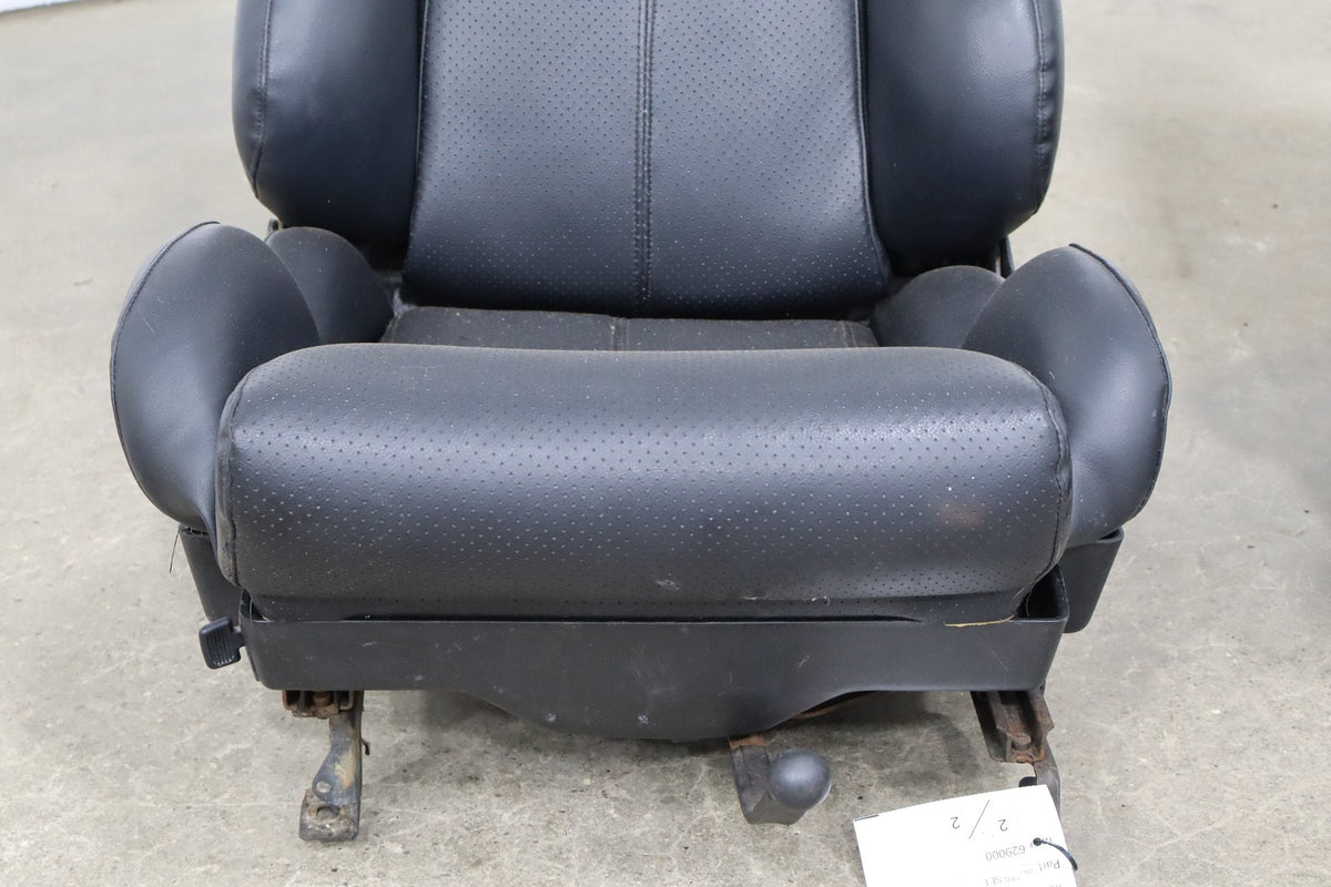 1989-1993 Chevrolet Corvette C4 Power Black Leather Seats Set | See Notes