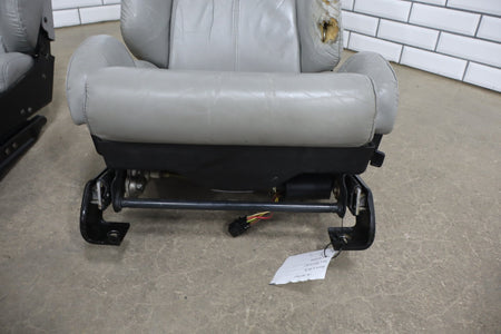 1989-1993 Chevrolet Corvette C4 Power Leather Seats Set | Driver Bolster Torn