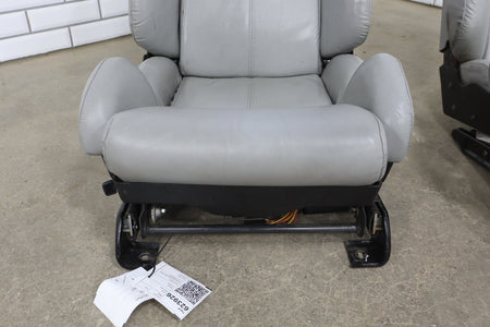 1989-1993 Chevrolet Corvette C4 Power Leather Seats Set | Driver Bolster Torn