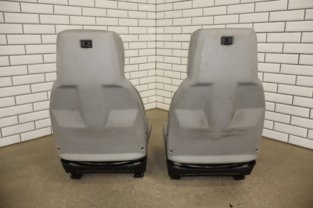 1989-1993 Chevrolet Corvette C4 Power Leather Seats Set | Driver Bolster Torn