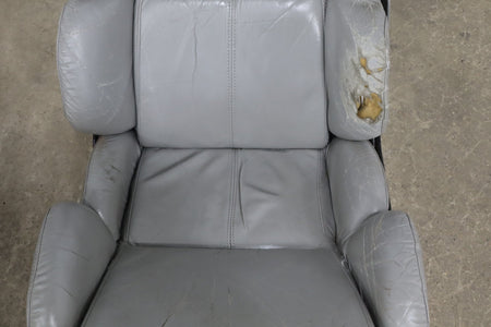 1989-1993 Chevrolet Corvette C4 Power Leather Seats Set | Driver Bolster Torn