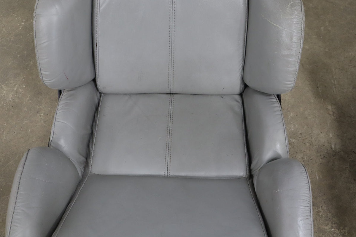 1989-1993 Chevrolet Corvette C4 Power Leather Seats Set | Driver Bolster Torn