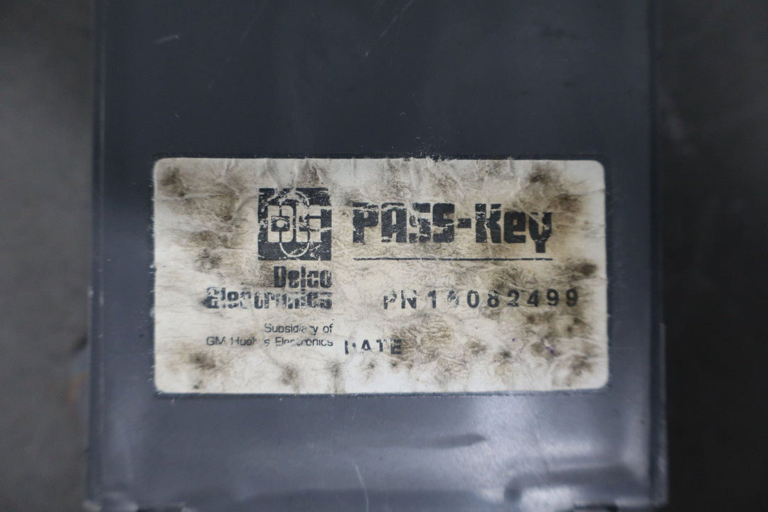1989 Chevrolet Corvette Anti - Theft Control Module