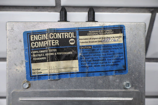 1989 Chevrolet Corvette Engine Computer / ECU