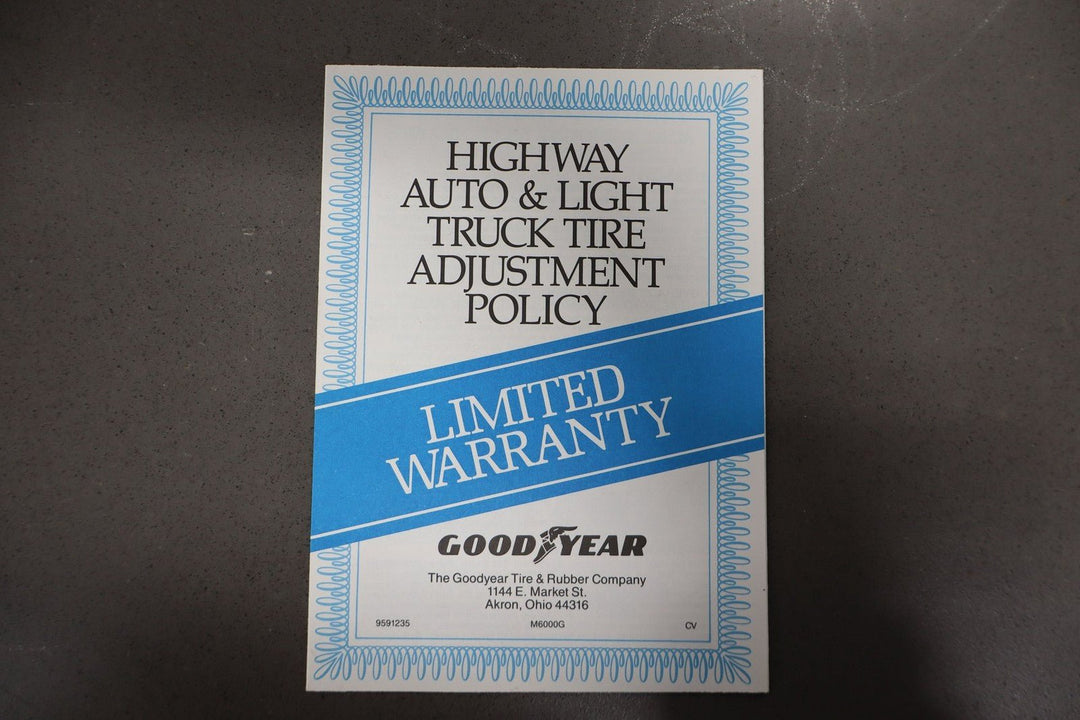 1989 Chevrolet Corvette Owners Manuals W/Pouch