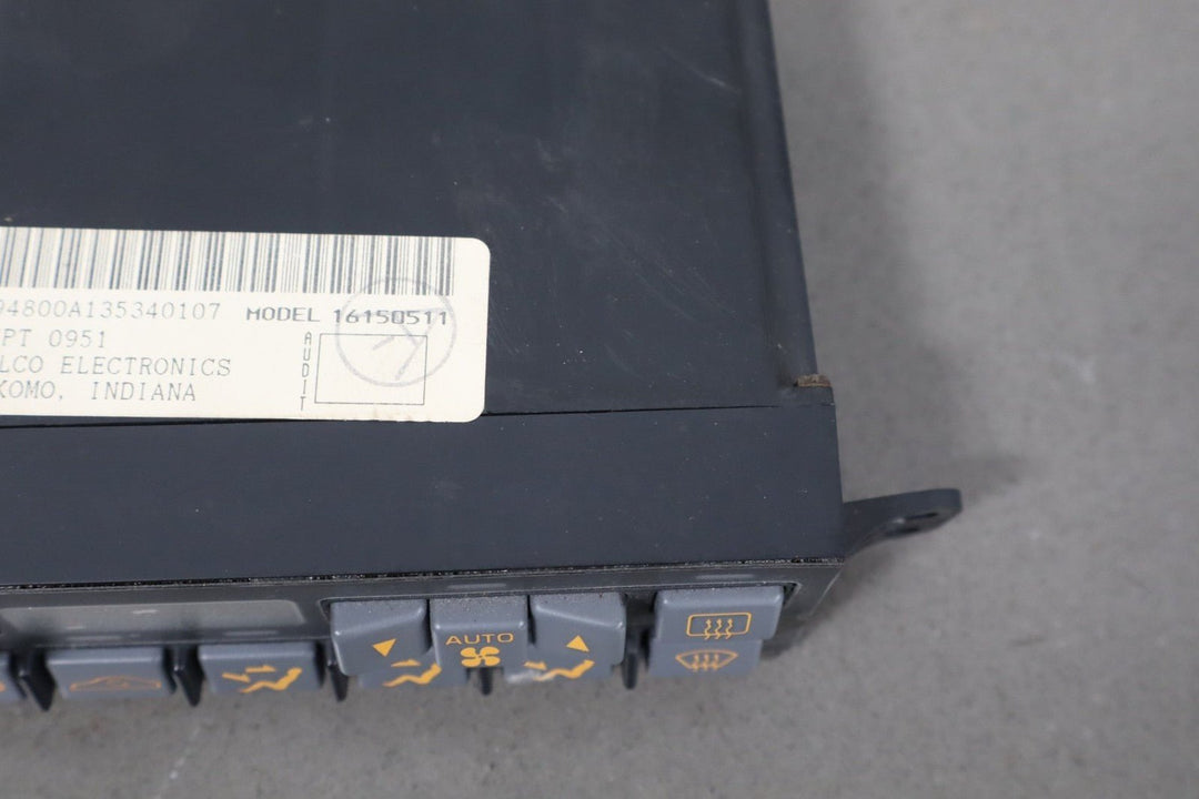 1990 - 1991 Chevrolet Corvette Automatic HVAC Climate Control 19151995 OEM