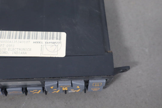 1990 - 1991 Chevrolet Corvette Automatic HVAC Climate Control 19151995 OEM