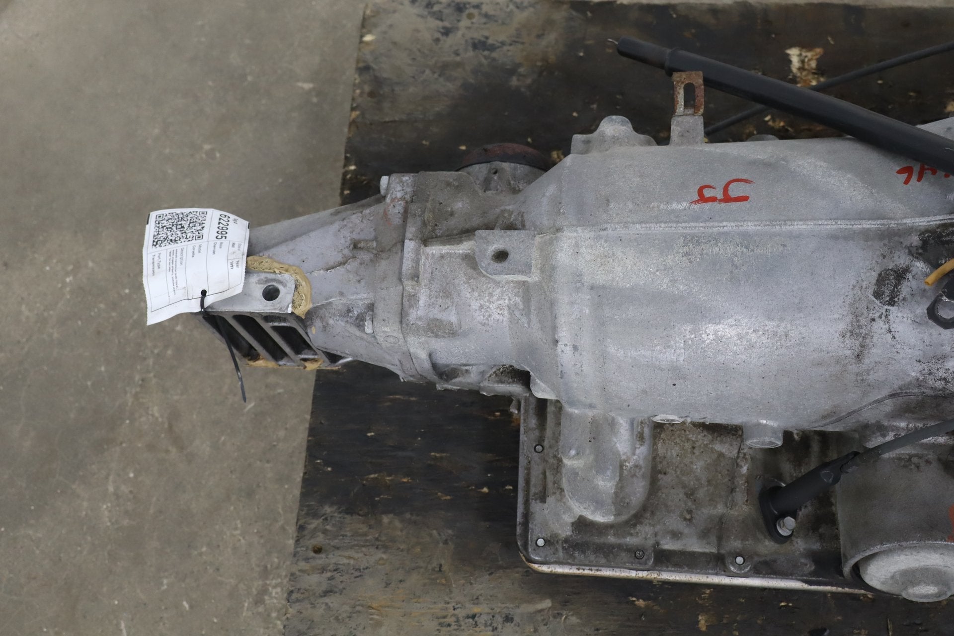 1990-1991 Chevrolet Corvette C4- Automatic Transmission Miles