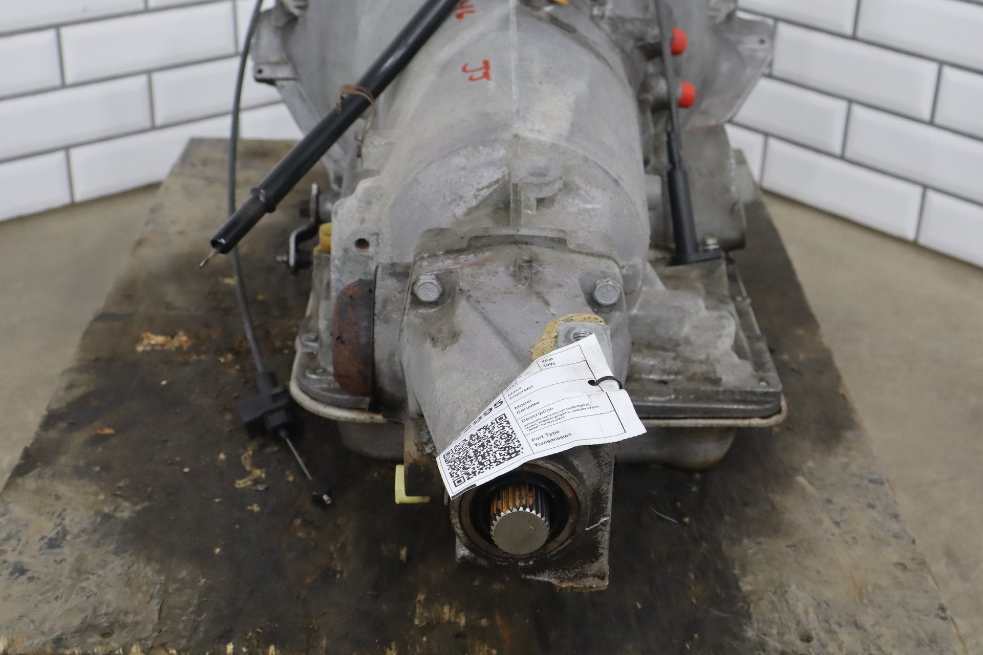 1990-1991 Chevrolet Corvette C4- Automatic Transmission Miles