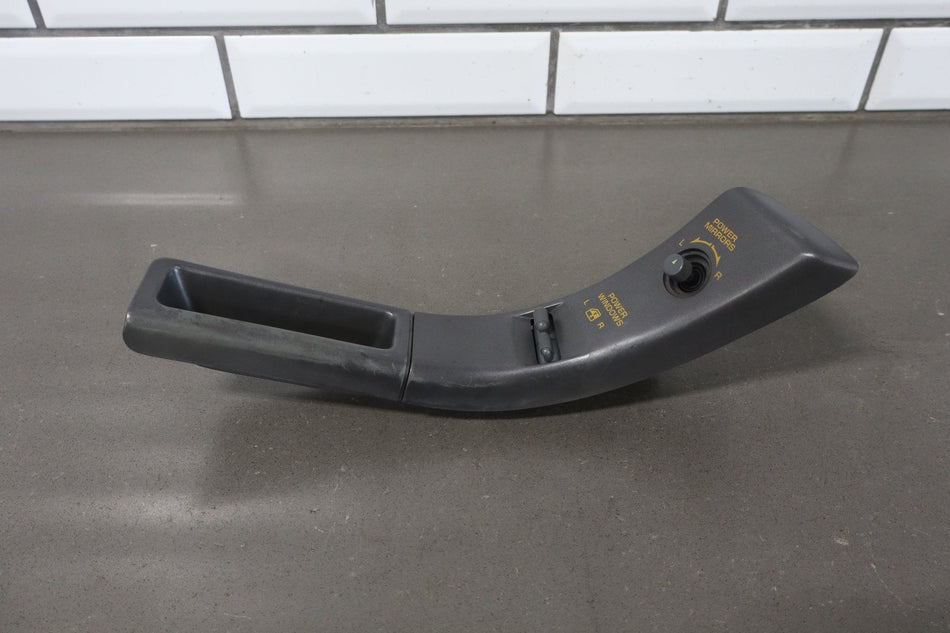 1990-1991 Chevrolet Corvette C4- Driver Door Window Mirror Switch W/ Trim