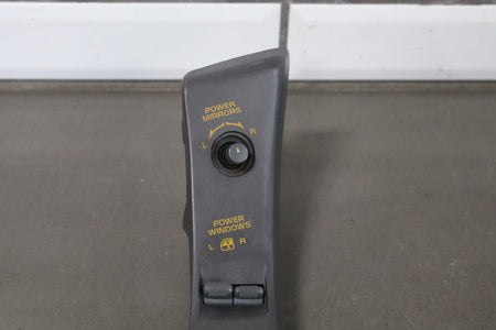 1990-1991 Chevrolet Corvette C4- Driver Door Window Mirror Switch W/ Trim
