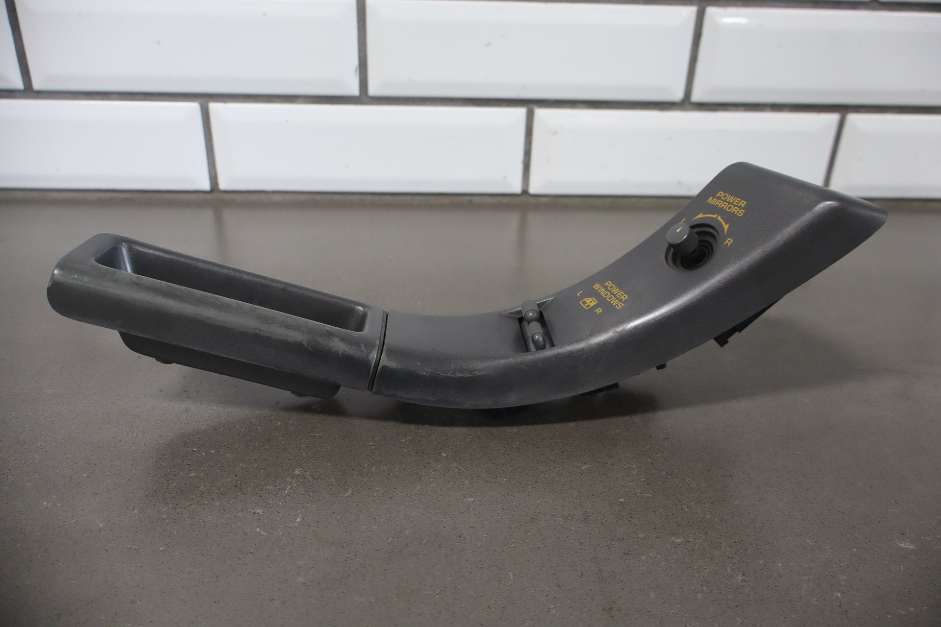 1990-1991 Chevrolet Corvette C4- Driver Door Window Mirror Switch W/ Trim