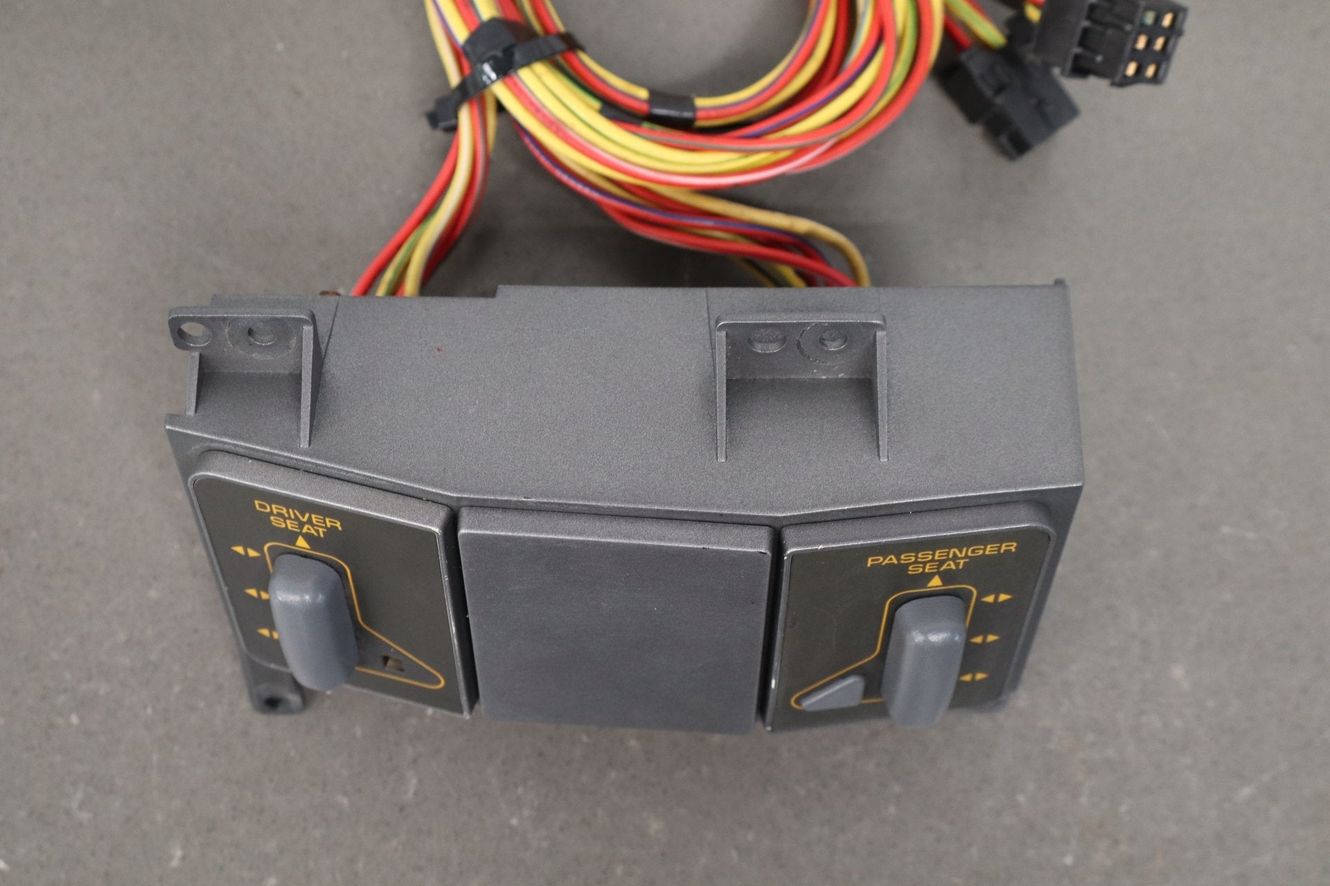 1990-1991 Chevrolet Corvette Dual Power Seat Switch OEM | No Adaptive Suspension