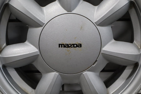 1990-1992 Mazda Miata NA Single (1) 14x5.5 Silver Daisy Wheel W/Center Cap