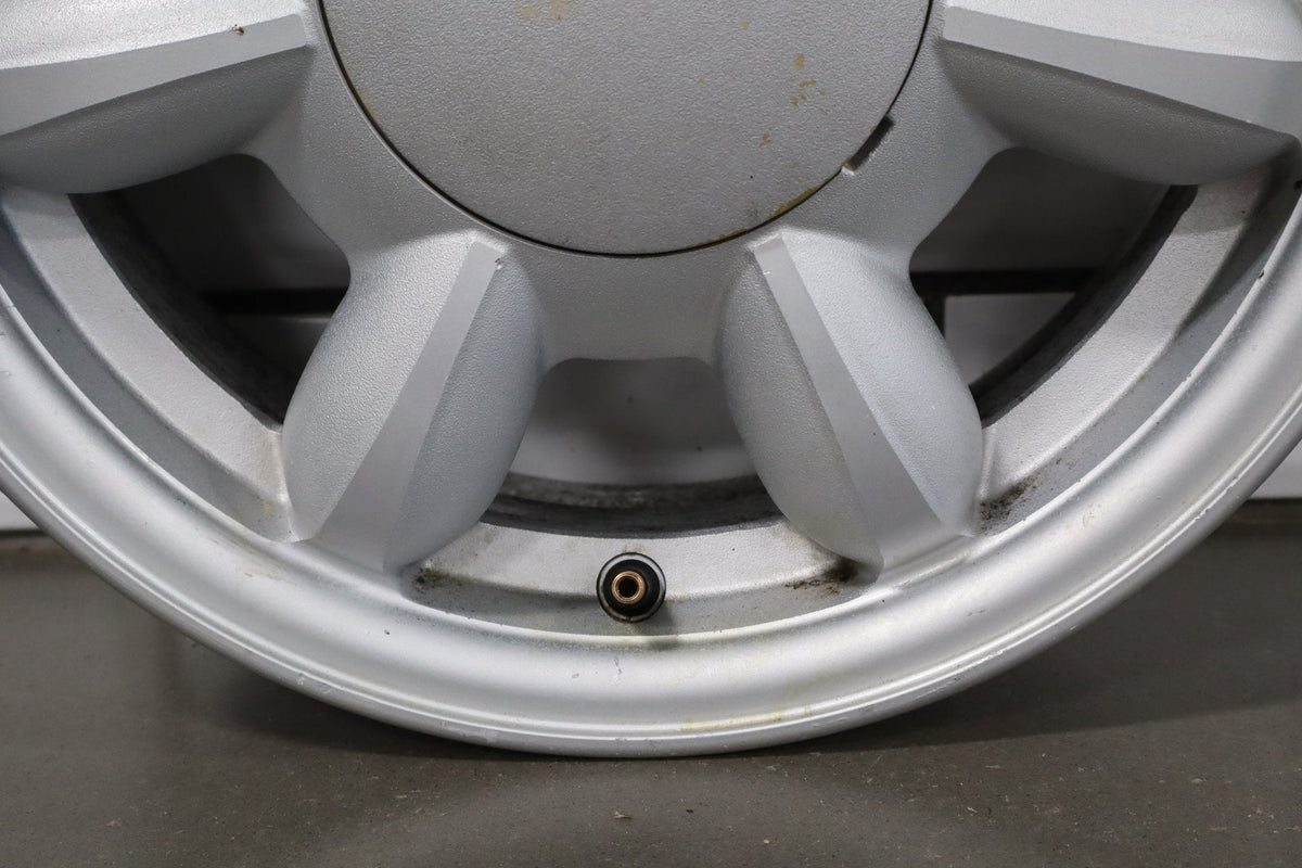 1990-1992 Mazda Miata NA Single (1) 14x5.5 Silver Daisy Wheel W/Center Cap
