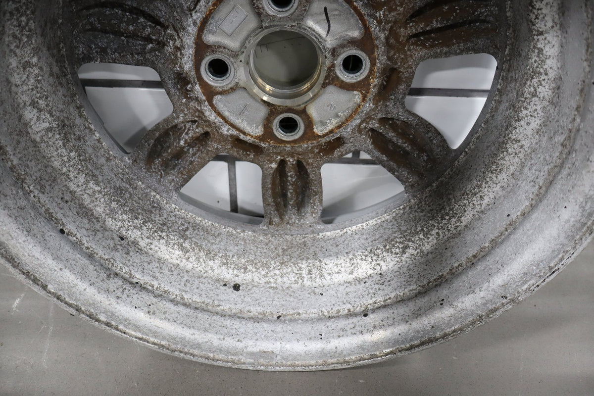 1990-1992 Mazda Miata NA Single (1) 14x5.5 Silver Daisy Wheel W/Center Cap