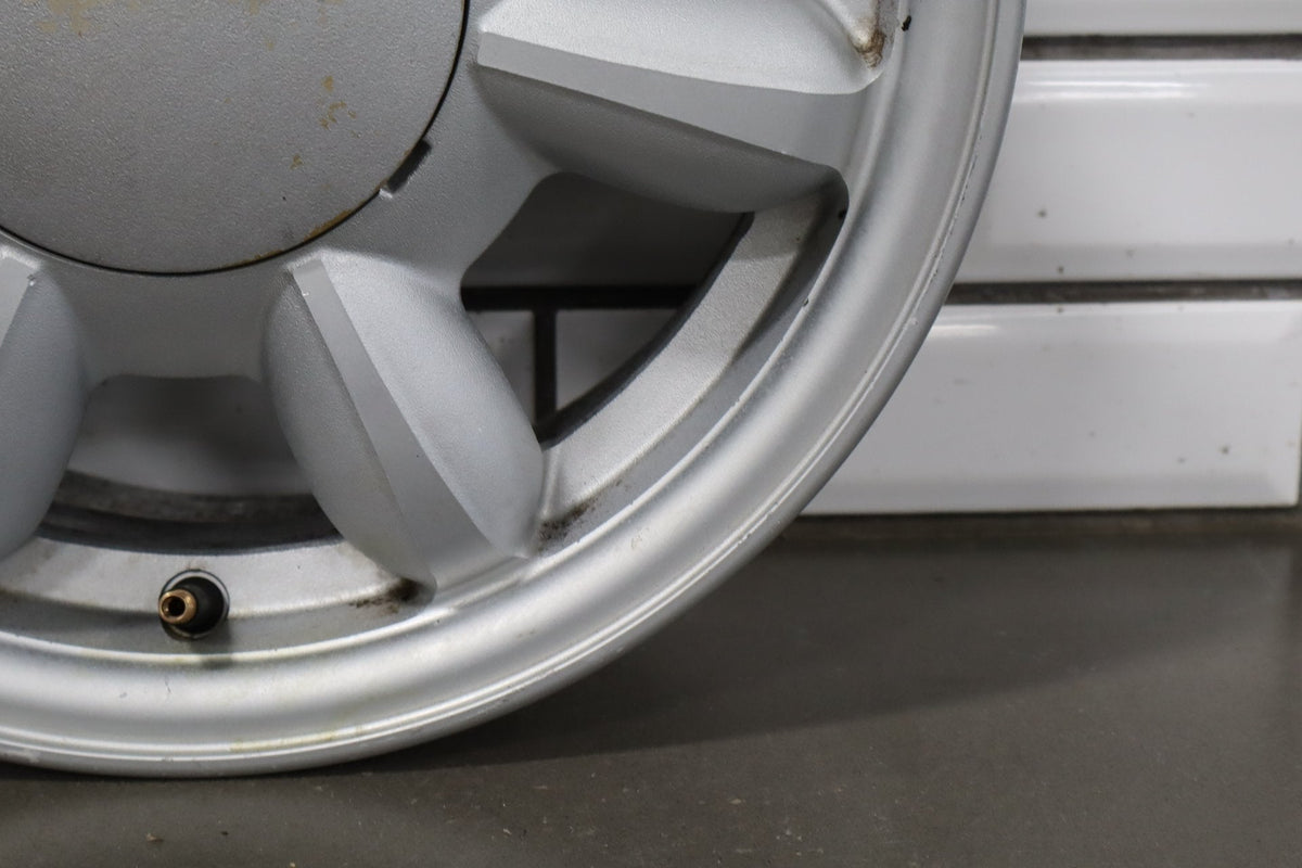 1990-1992 Mazda Miata NA Single (1) 14x5.5 Silver Daisy Wheel W/Center Cap