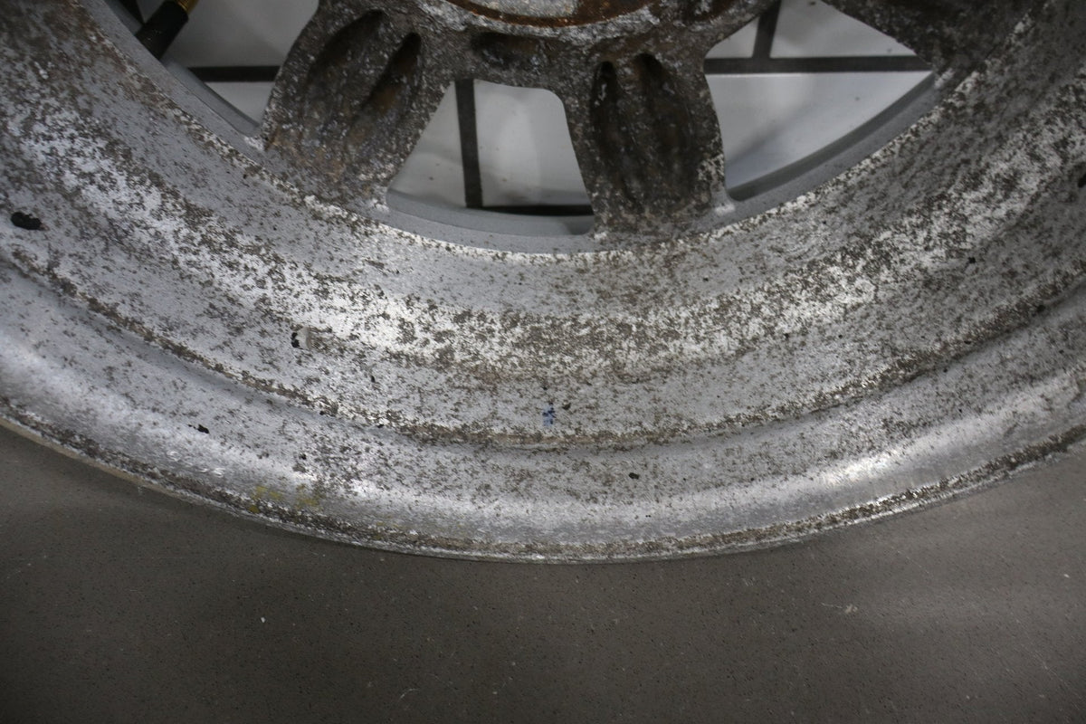 1990-1992 Mazda Miata NA Single (1) 14x5.5 Silver Daisy Wheel W/Center Cap