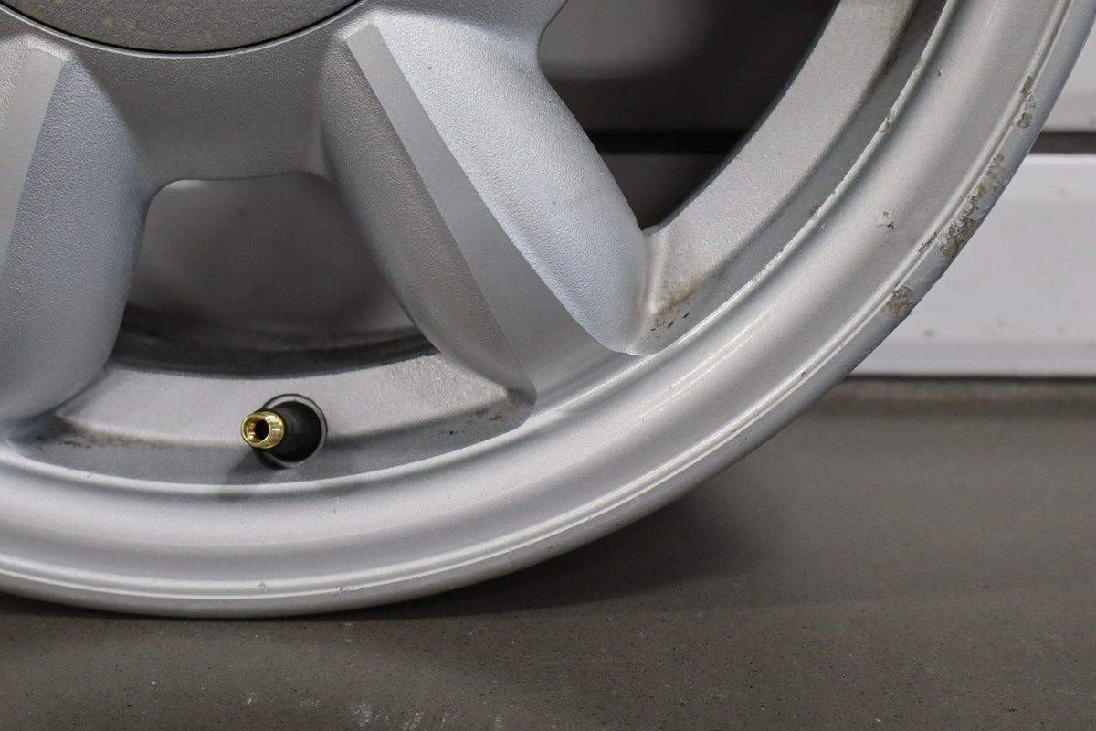 1990-1992 Mazda Miata NA Single (1) 14x5.5 Silver Daisy Wheel W/Center Cap