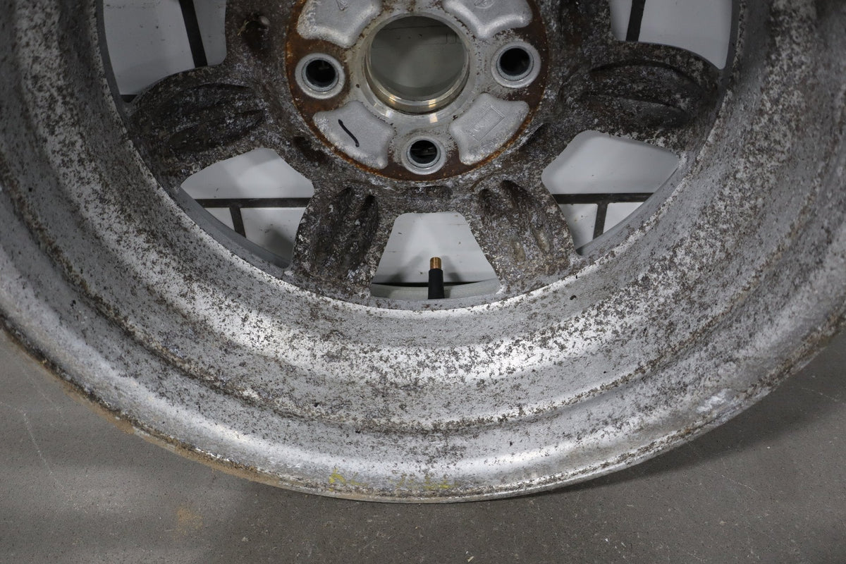 1990-1992 Mazda Miata NA Single (1) 14x5.5 Silver Daisy Wheel W/Center Cap