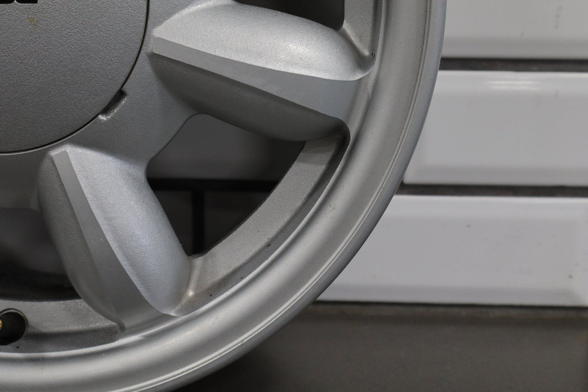 1990-1992 Mazda Miata NA Single (1) 14x5.5 Silver Daisy Wheel W/Center Cap