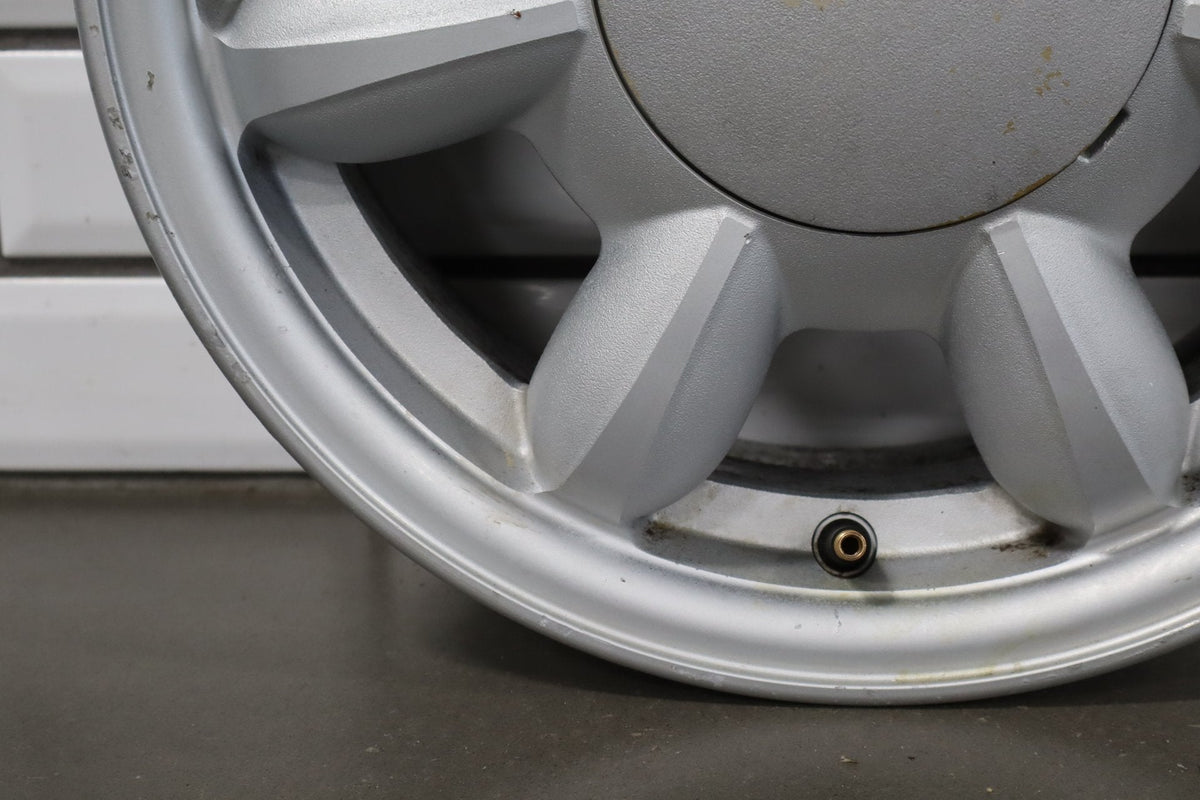 1990-1992 Mazda Miata NA Single (1) 14x5.5 Silver Daisy Wheel W/Center Cap