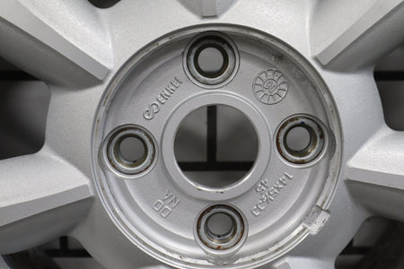1990-1992 Mazda Miata NA Single (1) 14x5.5 Silver Daisy Wheel W/Center Cap
