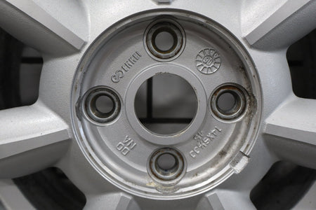 1990-1992 Mazda Miata NA Single (1) 14x5.5 Silver Daisy Wheel W/Center Cap