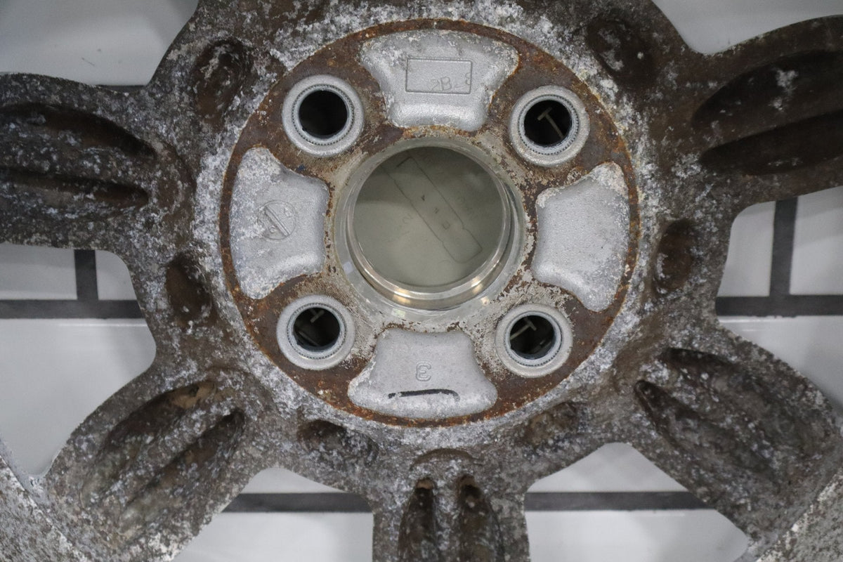 1990-1992 Mazda Miata NA Single (1) 14x5.5 Silver Daisy Wheel W/Center Cap