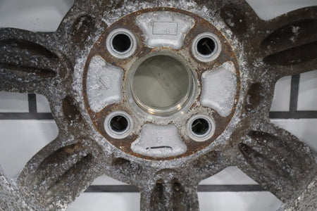 1990-1992 Mazda Miata NA Single (1) 14x5.5 Silver Daisy Wheel W/Center Cap
