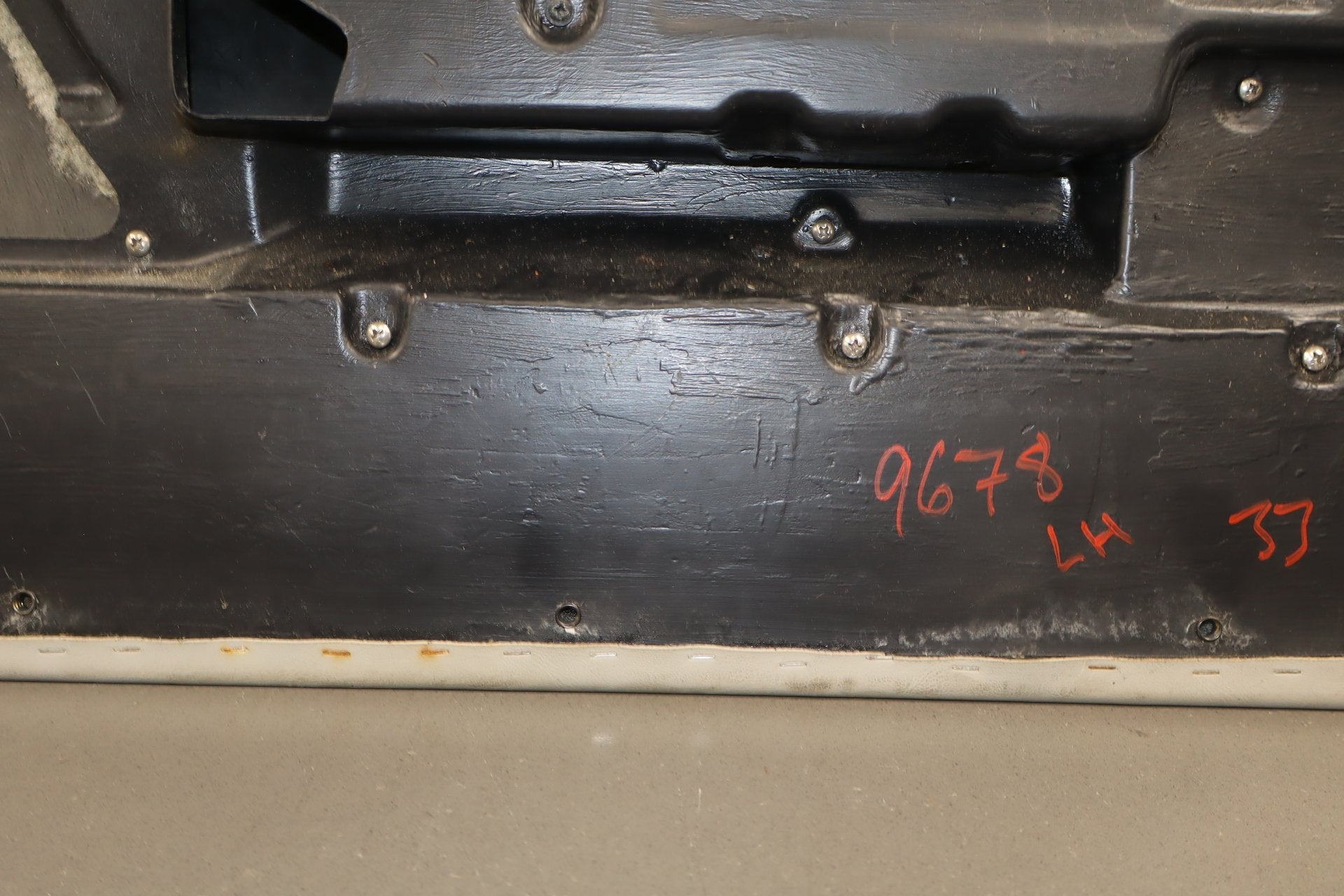 1990-1993 Chevrolet Corvette C4- Left Front Door Trim Panel
