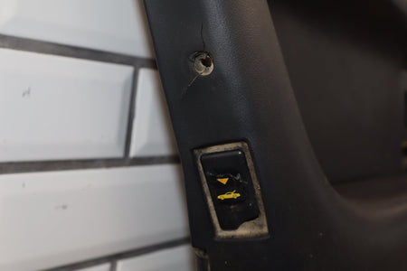 1990-1993 Chevrolet Corvette C4 - Left Front Door Trim Panel Black