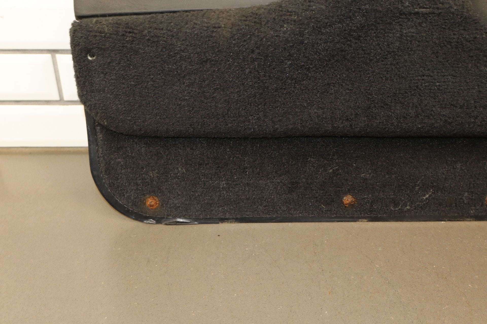 1990-1993 Chevrolet Corvette C4 - Right Front Door Trim Panel Black