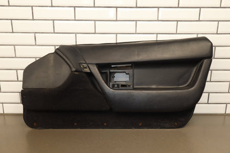 1990-1993 Chevrolet Corvette C4 - Right Front Door Trim Panel Black